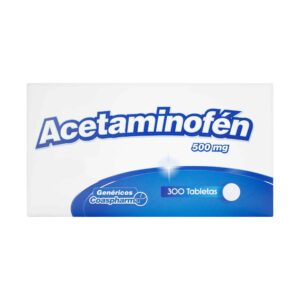ACETAMINOFEN 500 MG 300 TABS COA