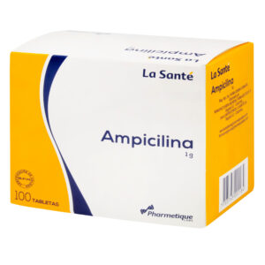 AMPICILINA 1 GR 100 TABLETAS LS