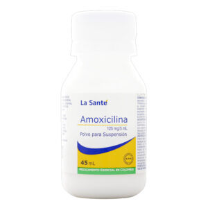 AMOXICILINA 125 MG SUSPENSION 45 ML LS