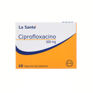 CIPROFLOXACINA 500 MG 10 TABLETAS LS