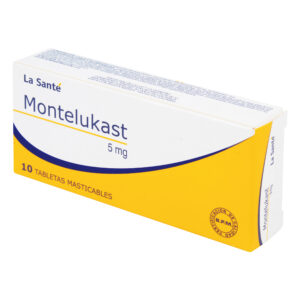 MONTELUKAST 5 MG 10 TABLETAS LS