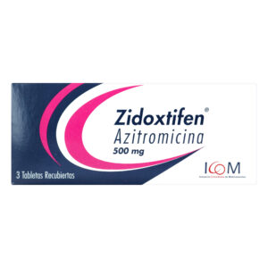 ZIDOXTIFEN 500 MG 3 TBS ICOM