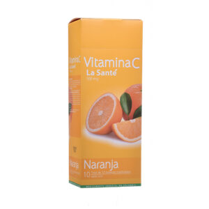VITAMINA C 500 MG NARANJA 100 TBS LS