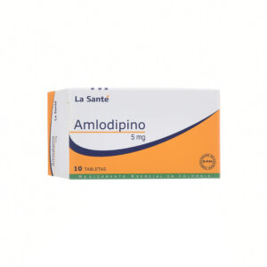 AMLODIPINO 5 MG 10 TABLETAS LS