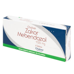 ZAKOR 100 MG 6 TABLETAS