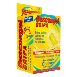 DESCONGEL GRIPA 100 CAP.BLANDA GELAT.(A)