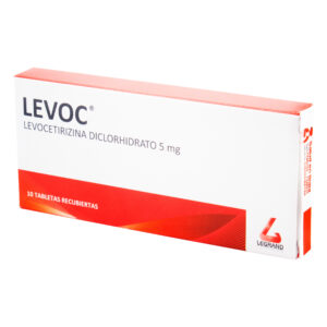 LEVOC 5 MG 10 TABLETAS (PAE)