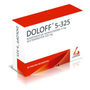 DOLOFF 5-325 30 TABLETAS (3%+)(PAE)