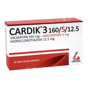 CARDIK 3 160/5/12.5 30 TABS (P)61056
