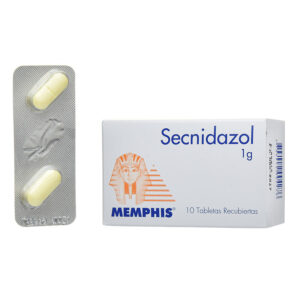 SECNIDAZOL 1 GR 10 TBS MP