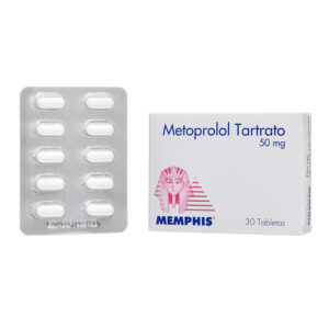 METOPROLOL 50 MG 30 TBS MP