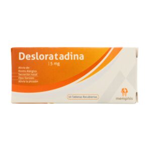 DESLORATADINA 5 MG 10 TABS RECS
