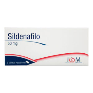 SILDENAFIL 50 MG 2 TABLETAS (NTI)