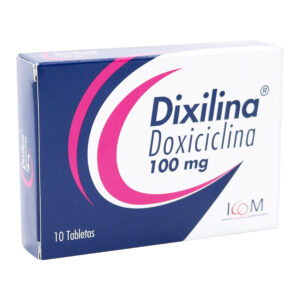 DIXILINA 100 MG 10 TABLETAS ICOM