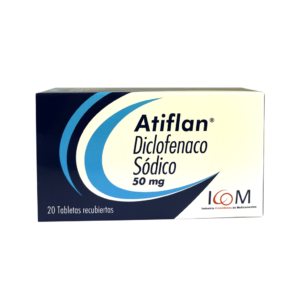 ATIFLAN 50 MG 20 TBS MQ ICOM