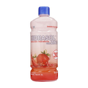 HIDRASOL 30 CON ZINC FRESA 500ML ICOM