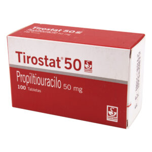 TIROSTAT 50 MG 100 TABLETAS