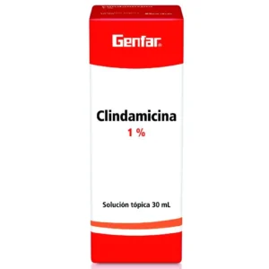 CLINDAMICINA SOLUCION 1% 30 ML GF