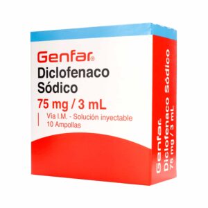 DICLOFENACO 75 MG 10  AMPOLLAS GF