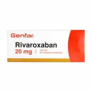 RIVAROXABAN 20 MG 30 TBS GF (P)222960