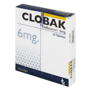 CLOBAK 6 MG 10 TABLETAS