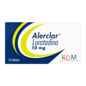 ALERCLAR 10 MG 10 TBS ICOM