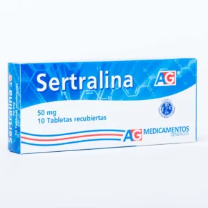 SERTRALINA 50 MG 10 TABLETAS AG