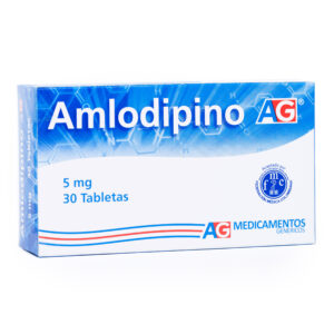 AMLODIPINO 5 MG 30 TABLETAS AG