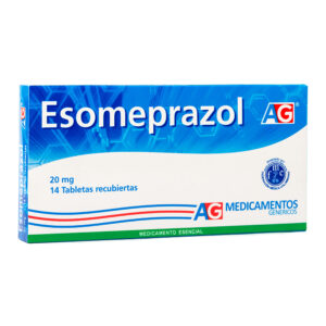 ESOMEPRAZOL 20 MG 14 TABLETAS AG