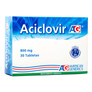 ACICLOVIR 800 MG 30 TBS AG