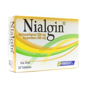 NIALGIN 20 TABLETAS