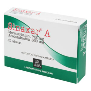 SINAXAR A 20 TABLETAS