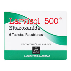 LARVISOL 500 MG 6 TABLETAS