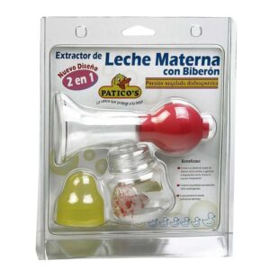EXTRACTOR LECHE 2 EN 1 C.BIBERON PATICOS