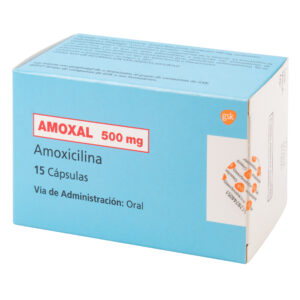 AMOXAL 500 MG 15 CAPSULAS (3%+)
