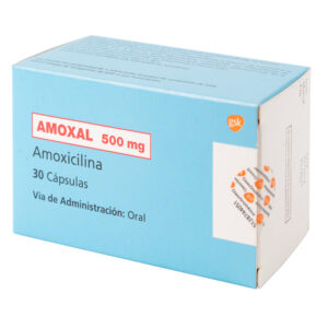 AMOXAL 500 MG 30 CAPSULAS(A)(3%+)(PAE)