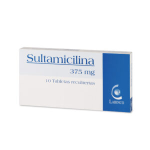 SULTAMICILINA 375 MG 10 TBS LBC