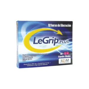 LEGRIP PLUS 10 CAP.BLAN ICOM