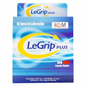 LEGRIP PLUS 100 CAP.BLAN ICOM
