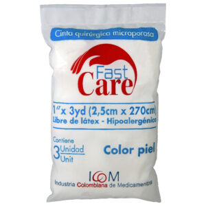 MICROPORE PIEL FAST CARE 1X3 3UND ICOM