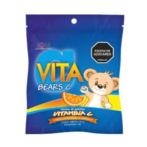GOMAS VITA BEARS C NARANJA 25 UND ICOM