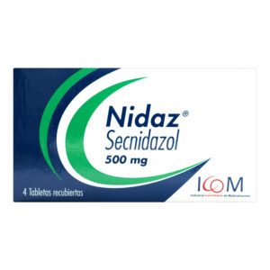 NIDAZ 500 MG 4 TBS ICOM