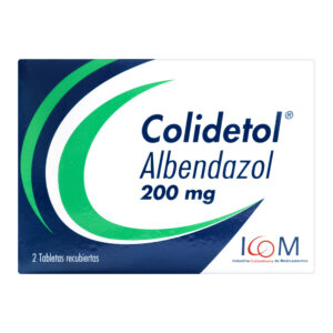 COLIDETOL 200 MG 2 TBS ICOM