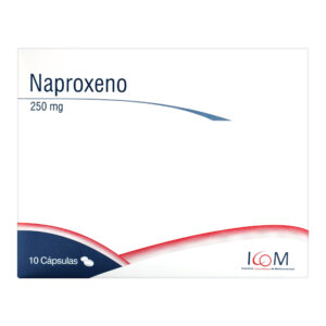 NAPROXENO 250 MG 10 CAP ICOM MQ