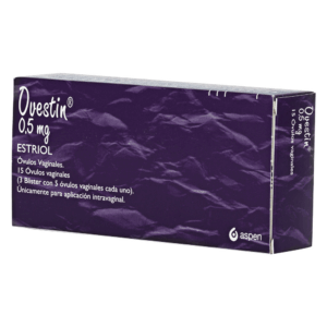 OVESTIN 0.5 MG 15 OVULOS (3%+)
