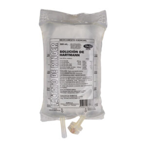 SOLUCION LACTATO RINGER 500ML QUIBI BOLS