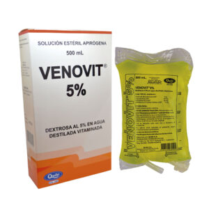 SUERO VENOVIT 5% A/D 500 ML BOLSA