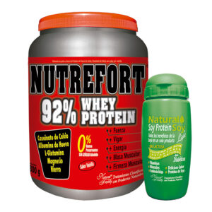NUTREFORT WHEY PROT.VAI.800 G+BOTILITO