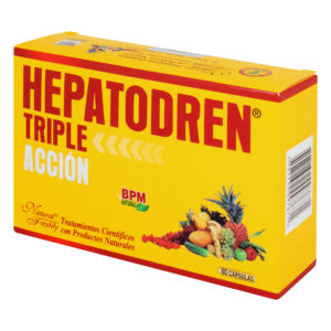 HEPATODREN TRIPLE ACCION 60 CAPSULAS NF
