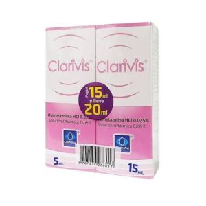 CLARIVIS 0.025% 15ML+CLARIVIS 0.025% 5ML